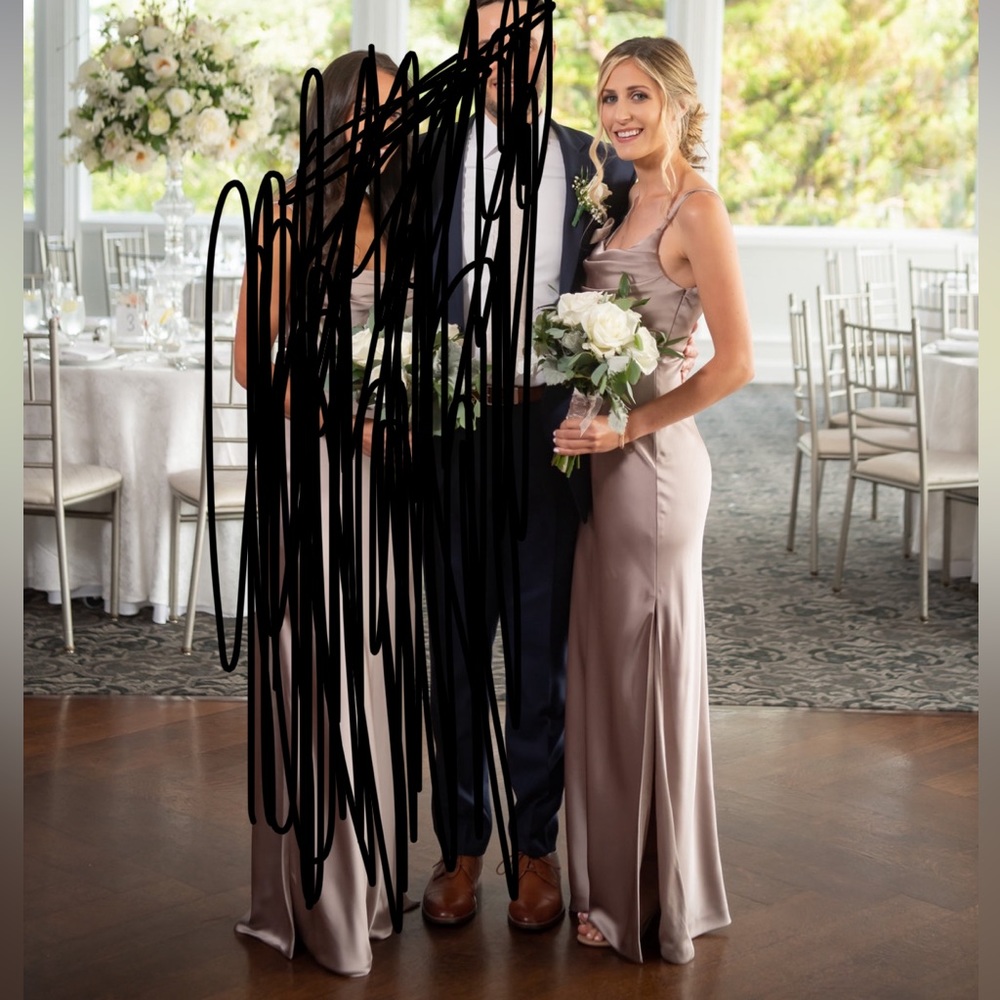 Revelry Skye Satin Taupe